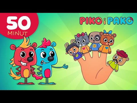 Rodzina Paluszków - Piosenki Dla Dzieci - PIKO i PAKO - ZESTAW dziecięcych piosenek