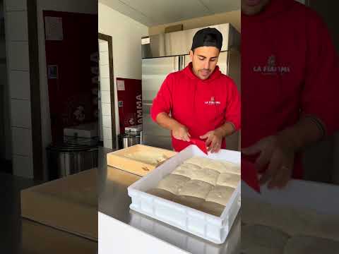 Wie bekomm ich die Pizzateiglinge aus der Box . Pizzateig