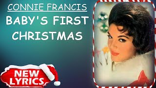 Connie Francis - Baby&#39;s First Christmas (Lyrics) | Christmas Songs Lyrics