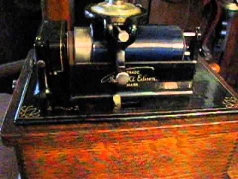 Edison Blue Ambrol cylinder #3364 Cute Little Wigglin' Dance