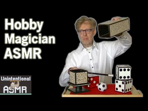Unintentional ASMR 🪄✨ Relaxing Magician with great Props