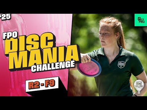 2025 Discmania Challenge | FPO R2F9 | Burge, Scoggins, Don, Velediaz | Jomez Disc Golf