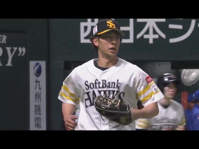 【8回表】首脳陣へ猛アピール‼ ホークス・大山凌 2イニングを3奪三振ノーヒットピッチング‼ 2025年3月19日 福岡ソフトバンクホークス 対 中日ドラゴンズ