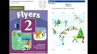 Flyers 2 - Test 3 (with answer keys) có đáp án cuối mỗi phần