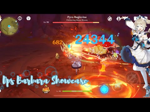 Dps Barbara showcase [Genshin Impact] [Barbara]