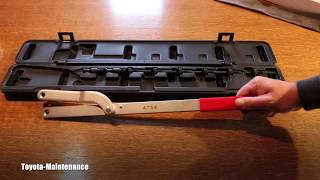 Toyota Repair - How To Hold Pulley