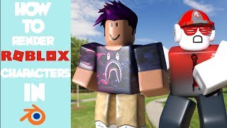 How To Pose Roblox Characters In Blender मफत - roblox blender