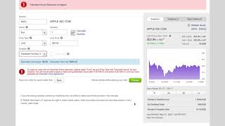How to buy and sell stock BEFORE & AFTER Market with Etrade (3min)