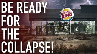 Burger King Reports Large-Scale Shutdowns As Bankr