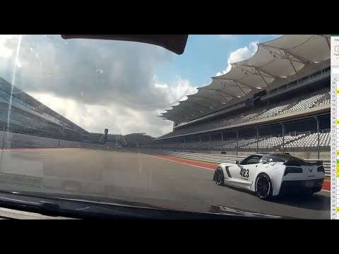 BMW 335i vs Corvette at F1 track COTA Austin, when you think you are fast, then this happens...