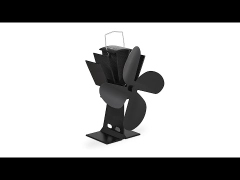 Ventilateur de four sans courant noir Noir - Métal - 19 x 26 x 12 cm
