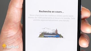 Démo de l'application Android Busbud
