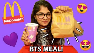 The BTS MEAL - MCDONALD'S INDIA 💜