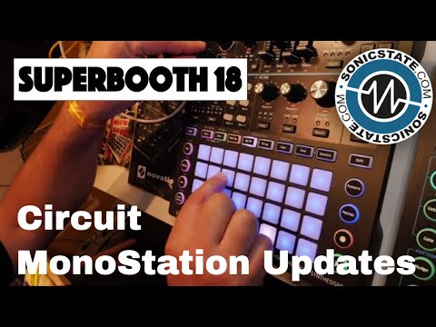 Superbooth 2018: Novation MonoStation Updates - Calc shows Gaz