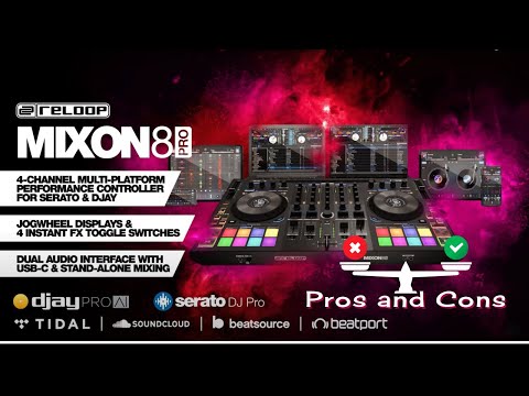 Reloop Mixon 8 Pro DJ Controller - Pros & Cons
