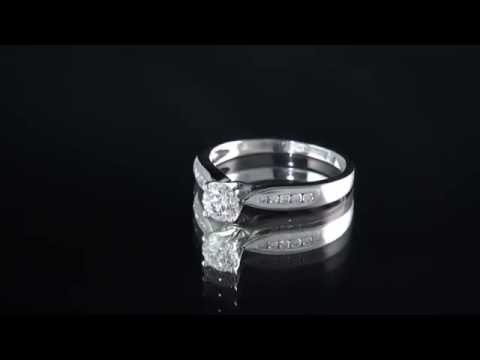 SD007 Half Carat Channel Set Diamond Engagement Ring