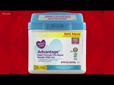 Baby formula powder sold at Walmart recalled because it may contain metal