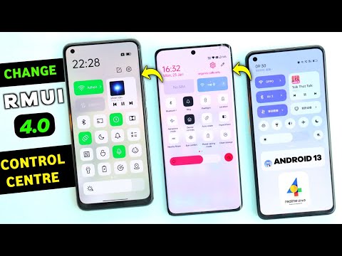 Change realme UI 4.0 Control Center Style | Quick Access Feature | realme UI New Hidden Feature