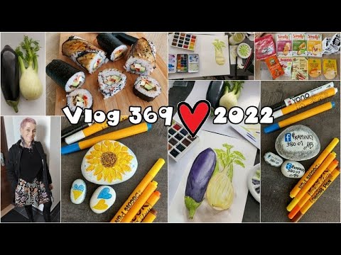 Vlog 369/22 - kamínky, lilek a sushi