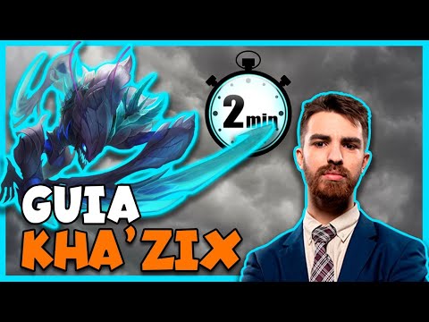 ⏰ GUÍA RÁPIDA KHA'ZIX en 2 MINUTOS [Combos & Trucos]  ► Cómo jugar Kha'Zix S11 *Actualizado*