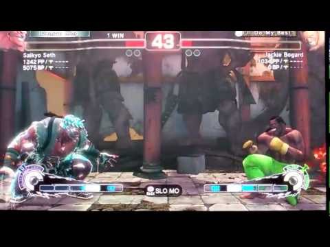 SSF4 - Jackie Bogard (DeeJay) VS Saikyo Seth (Hakan) - SNK-Capcom.com League