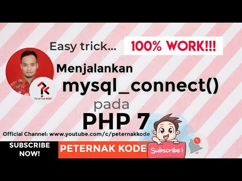 🏆 mysql_connect() PHP 7 work 100% Video