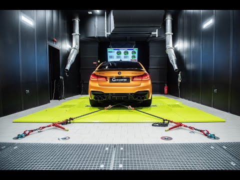 G-POWER G5M HURRICANE RS - BMW M5 F90. Dyno run. 840 PS / 1050 Nm.