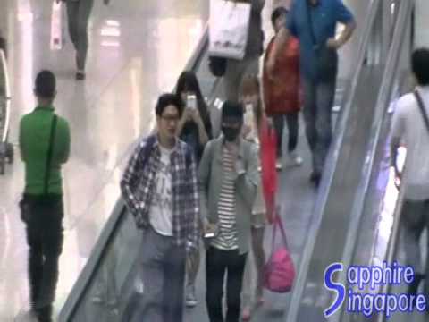 120427 KyuHyun At Incheon Airport