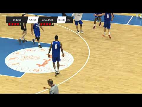 Highlights: BC Luleå vs. Umeå BSKT (första träningsmatchen)