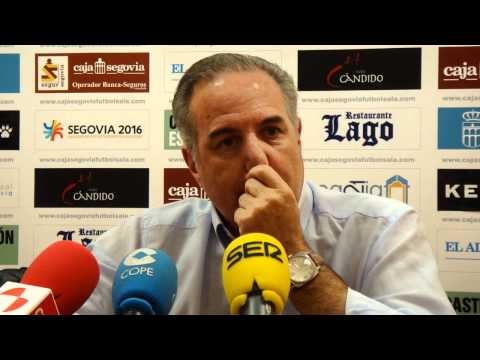 Caja Segovia F.S. Presentación de Rafael Encinas como presidente de Caja Segovia FS 2/9/2011