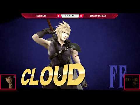 VS Weekly 8/23/18 - Losers R3 - SDi | Bean (Cloud) vs ECG | DJ Pacman (Pac-Man) - Smash 4