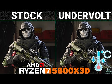 AMD Ryzen 7 5800x3D: Stock vs Undervolt - Epic Performance Comparison!