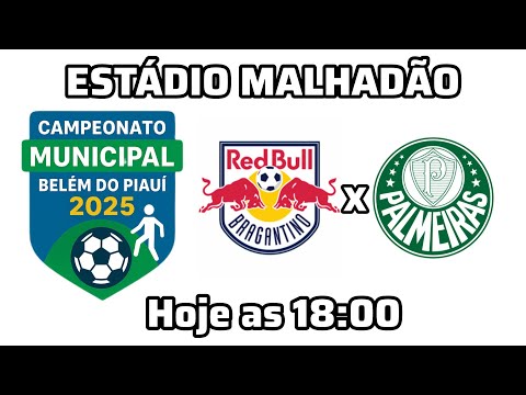PALMEIRAS X BRAGANTINO CAMPEONATO BELÉM DO PIAUÍ