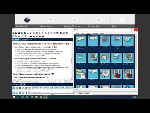 CyberSecurity Essentials - Atividade Packet Tracer 2.5.2.6 - Criptografia de dados