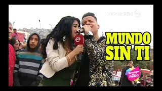 MANNY ROD Y KATY JARA  - MUNDO SIN TI (BACHATA) EN VIVO DOMINGOS DE FIESTA EXCLUSIVO ᴴᴰ