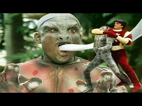 शक्तिमान ने की किल्विष के धूतो की छुट्टी, डॉ जैकाल आया जेल से बहार - Shaktimaan Episode - 296