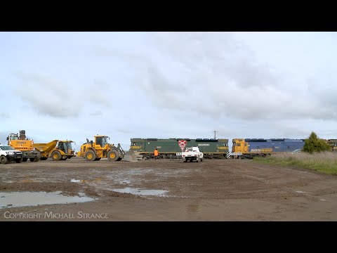7902V Mildura To Melbourne Container Train G520 G527 G523 (27/7/2022) - PoathTV Australian Railways