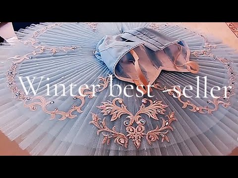 Stage ballet costume for various roles Snowflakes Nutcracker F 0001 - video 18