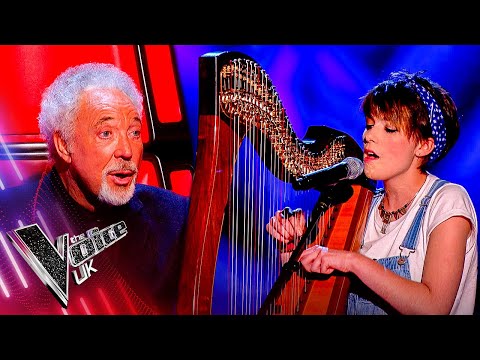 BREATHTAKING Celtic Harp Blind Audition Leaves The Coaches in Awe