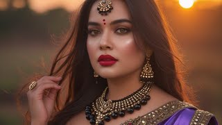 Plus-Size Indian AI Lookbook Models | Saree Magic 🌅