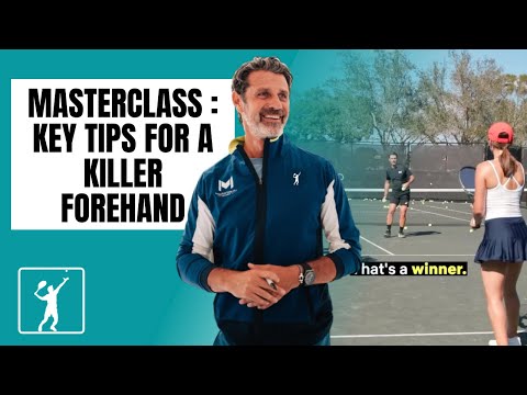 How To Get A Killer Forehand | Masterclass # 2 With Patrick Mouratoglou