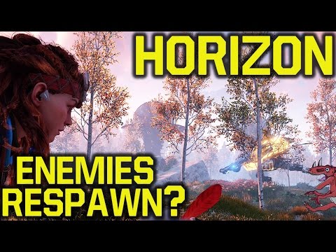 Horizon Zero Dawn gameplay - DO ENEMIES RESPAWN?! (Horizon Zero Dawn ps4 pro gameplay) Video