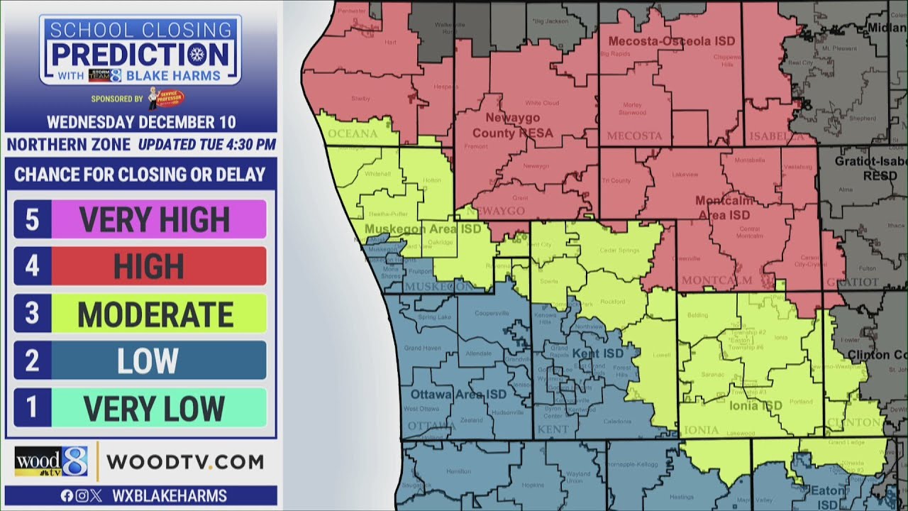 School closing prediction for Wednesday, Dec. 10