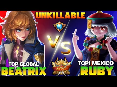 TOP GLOBAL BEATRIX VS TOP1 MEXICO RUBY (UNKILLABLE)