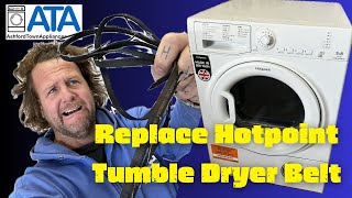 Easy Step By Step Hotpoint Tumble Dryer Belt Replacement