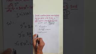 Initial condition and Boundary condition