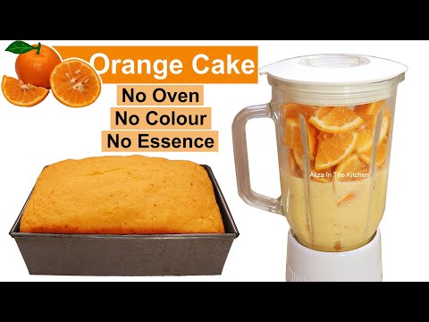 Orange Cake Recipe | Fruit Cake Recipe | Without Oven | Homemade Cake Recipe