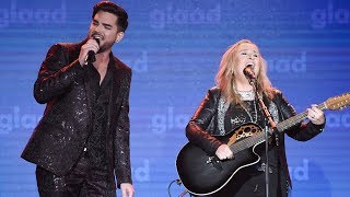 Melissa Etheridge and Adam Lambert perform &quot;I&#39;m The Only One&quot; | 29th Annual GLAAD Media Awards