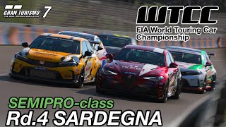 GT7 WTCC SEMIPRO-Class Rd.4 SARDEGNA