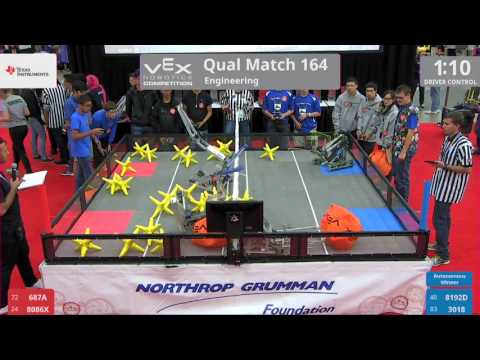 2017 VRC Engr Q164 - 687A 8086X vs 8192D 3018 - 10 to 38